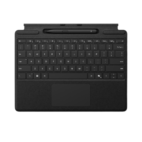MICROSOFT Typecover Microsoft Surface Pro met Toetsenbord en Slim Pen AZERTY Zwart (8X6-00173)