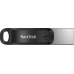 SANDISK Flash Drive Go iXpand 128 GB Zwart (183588)