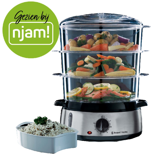 RUSSELL HOBBS Stoomkoker - 9 liter - 3 niveaus (19270-56)