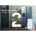 SAMSUNG RS70F65KETEF - Amerikaanse koelkast - breedte 91.2 cm - hoogte 178.4 cm - NoFrost