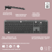 LOGITECH Draadloos toetsenbord Signature Slim K950 AZERTY Zwart (920-012453)