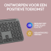 LOGITECH Draadloos toetsenbord Signature Slim K950 AZERTY Zwart (920-012453)