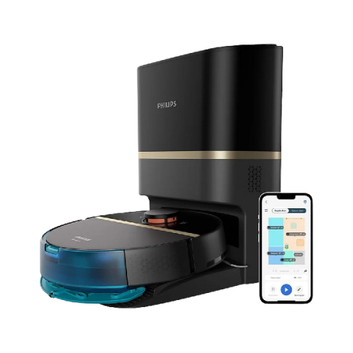 PHILIPS Robotstofzuiger HomeRun Serie 7000 Aqua (XU7100/01)