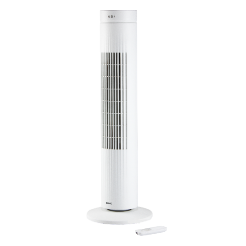 DOMO Kolomventilator 3 snelheden 76 cm hoog Wit