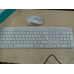 LOGITECH Draadloze toetsenbord en muis MK950 Signature Slim AZERTY Wit (920-012595)