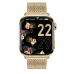 ICE-WATCH Smartwatch 2.0 Milanese Band 1.96'' AMOLED Gold