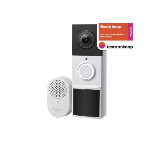 TAPO Video Deurbel Camera D210 Zwart (TAPO D210) Video deurbel