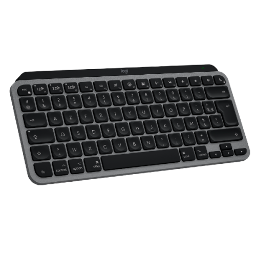 LOGITECH Draadloos toetsenbord MX Keys Mini voor Mac AZERTY Grijs (920-012646)