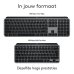 LOGITECH Draadloos toetsenbord MX Keys Mini voor Mac AZERTY Grijs (920-012646)