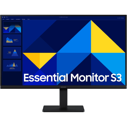 SAMSUNG Essential Monitor S3 LS27D302GAUXEN - 27 inch - 1920 x 1080 (Full HD) - IPS-paneel