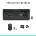 LOGITECH Draadloos toetsenbord en draadloze muis MK540 Advanced AZERTY Zwart (920-008678)