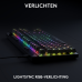 LOGITECH Gaming-toetsenbord PRO X TKL RAPID RGB AZERTY Zwart (920-013229 )