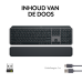 LOGITECH Draadloos toetsenbord MX Keys S Palm rest  AZERTY Grafiet (920-011570)