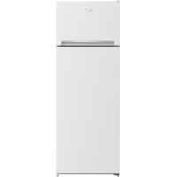 BEKO RDSA240K40WN - Koelkast met vriesvak - breedte 54 cm - hoogte 146.5 cm