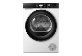 HISENSE DH3S802BW3 - Warmtepompdroger - 8 kg - 63 dB - Energielabel C