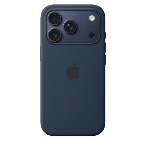 APPLE Cover Silicone MagSafe iPhone 17 Pro Middernacht