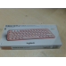 LOGITECH Draadloos toetsenbord Pebble Keys 2 K380s AZERTY Roze (920-011805)