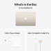APPLE MacBook Air 13 inch - M4 - 16 GB - 512 GB - Starlight