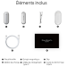 PLAUD Notepin Digital dictafoon - Lunar Silver
