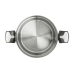 LAGOSTINA Stoofpot Emotion 24 cm Zilver (E3014604)