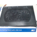 ACT Laptopstandaard tot 17" USB met ventilatoren Zwart (AC8105)