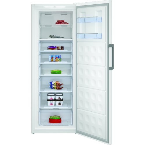 BEKO RFNE448E45W Vrieskast - breedte 70 cm - hoogte 191.2 cm - inhoud 404 l - NoFrost