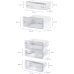 BOSCH KIN86VFE0 - KIN86VFE0 - Koel-vriescombinatie - breedte 54.1 cm - hoogte 177.2 cm - NoFrost - inbouw- Nishoogte 177.5 cm