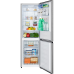HISENSE RB390N4BCC - Koel-vriescombinatie - breedte 186 cm - hoogte 60 cm - NoFrost