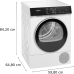 SIEMENS WQ46H2DEFG - Warmtepompdroger - 9 kg - 59 dB - Energielabel B