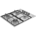 BEKO HIGG64123SX - Kookplaat - Half geïntegreerd - Gas - breedte 61 cm