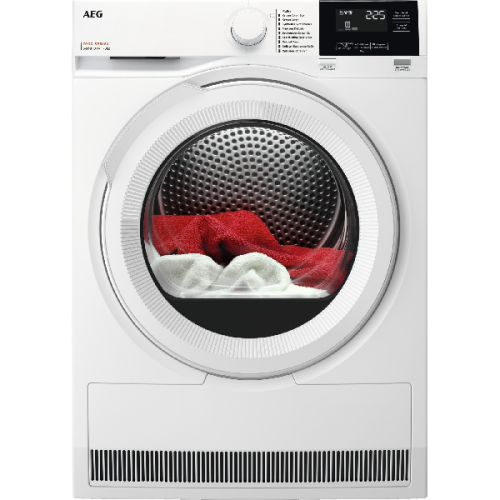 AEG TR78L32B - Warmtepompdroger - 8 kg - 66 dB - Energielabel E