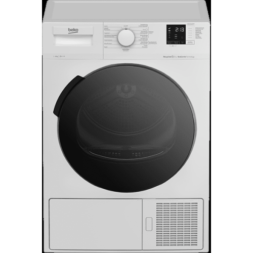 BEKO DH8733GA0MM - Warmtepompdroger - 8 kg - 64 dB - Energielabel C