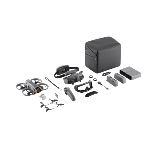DJI Drone Combo Avata 2 Fly More Met 3 Batterijen Grijs (CP.FP.00000151.01)