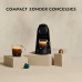DE LONGHI  Nespresso Essenza Mini  EN85.B - Compact design - 19 bar - Capsulemachine - Zwart Glossy