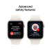 APPLE Watch SE 3 GPS - 44mm Starlight Aluminium Case - Starlight Sport Band - M/L