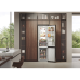 HAIER HDPW7620AANPK - Koel-vriescombinatie - breedte 205 cm - hoogte 59.5 cm - NoFrost
