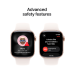 APPLE Watch Series 11 GPS - 42mm Rose Gold Aluminium Case - Light Blush Sport Band S/M