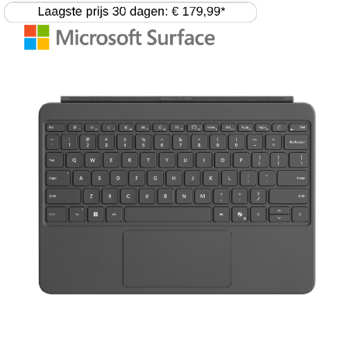 MICROSOFT Cover Toetsenbord Surface Pro 12 inch Zilver (EP2-32036)