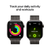 APPLE Watch Series 11 GPS + Cellular - 42mm Slate Titanium Case - Slate Milanese Loop