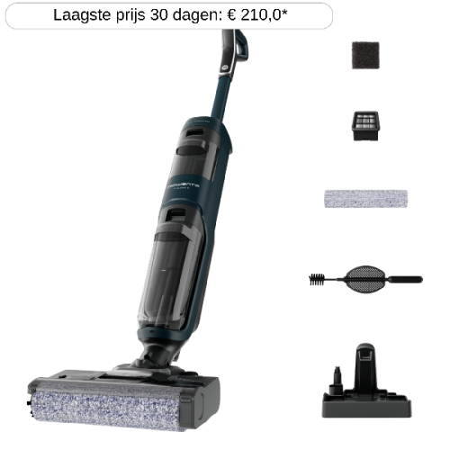 ROWENTA X-Clean 2 GZ2251WO Wet & Dry Vloerreiniger Donker Blauw