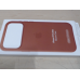 APPLE Cover Silicone MagSafe iPhone 17 Pro Max Terracotta