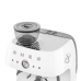 SMEG  Espresso machine 50's Style Collection (EGF03BWHEU) - Semi automatische espressomachine - Wit