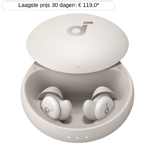 SOUNDCORE Sleep A20 A6611G21 In-ear Draadloze oordopjes met Noise cancelling Wit