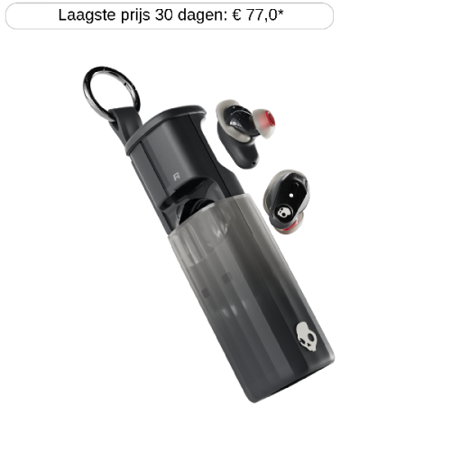 SKULLCANDY METHOD 360 ANC TW sound by Bose In-ear Draadloze oordopjes met Noise cancelling Zwart