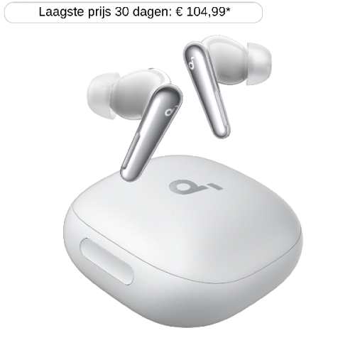SOUNDCORE Liberty 4 Pro In-ear Draadloze oordopjes met Noise cancelling Wit