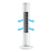 DOMO Kolomventilator 3 snelheden 76 cm hoog Wit