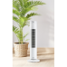 DOMO Kolomventilator 3 snelheden 76 cm hoog Wit