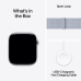 APPLE Watch S10 GPS 46 mm Aluminum Silver kast, Blue Cloud Sport Loop Band (MWWP3QF/A)