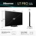 HISENSE 85U72Q PRO - Ultra HD 4K - Mini-led-tv - 85 inch - 2025