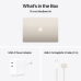 APPLE MacBook Air 15 inch - M4 - 24 GB - 512 GB - Starlight